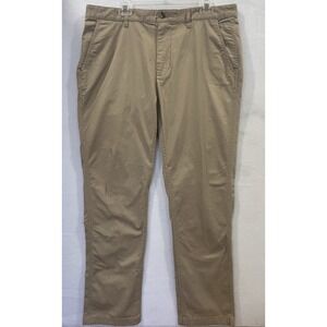 Mountain Khakis Mens 38x32(38x31) Beige Khaki Homestead Chino Modern Fit Stretch